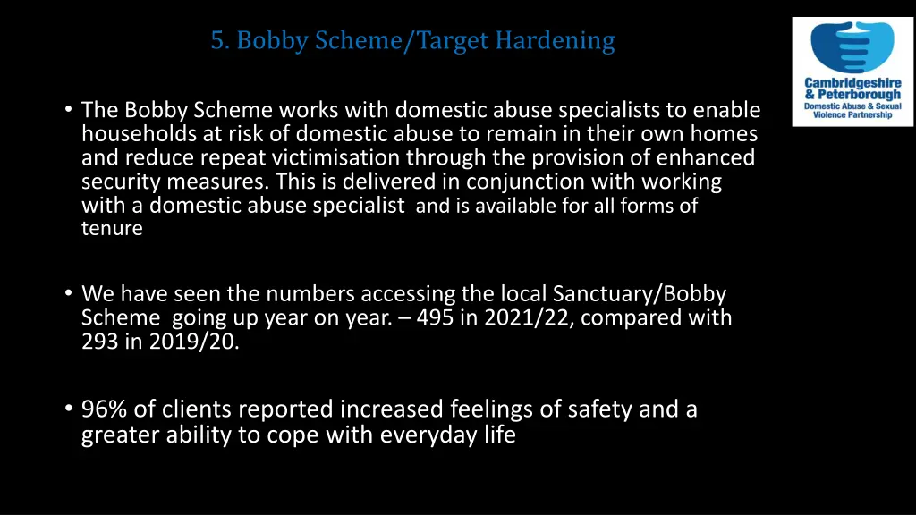 5 bobby scheme target hardening