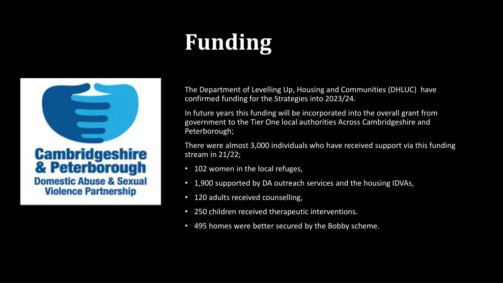 funding