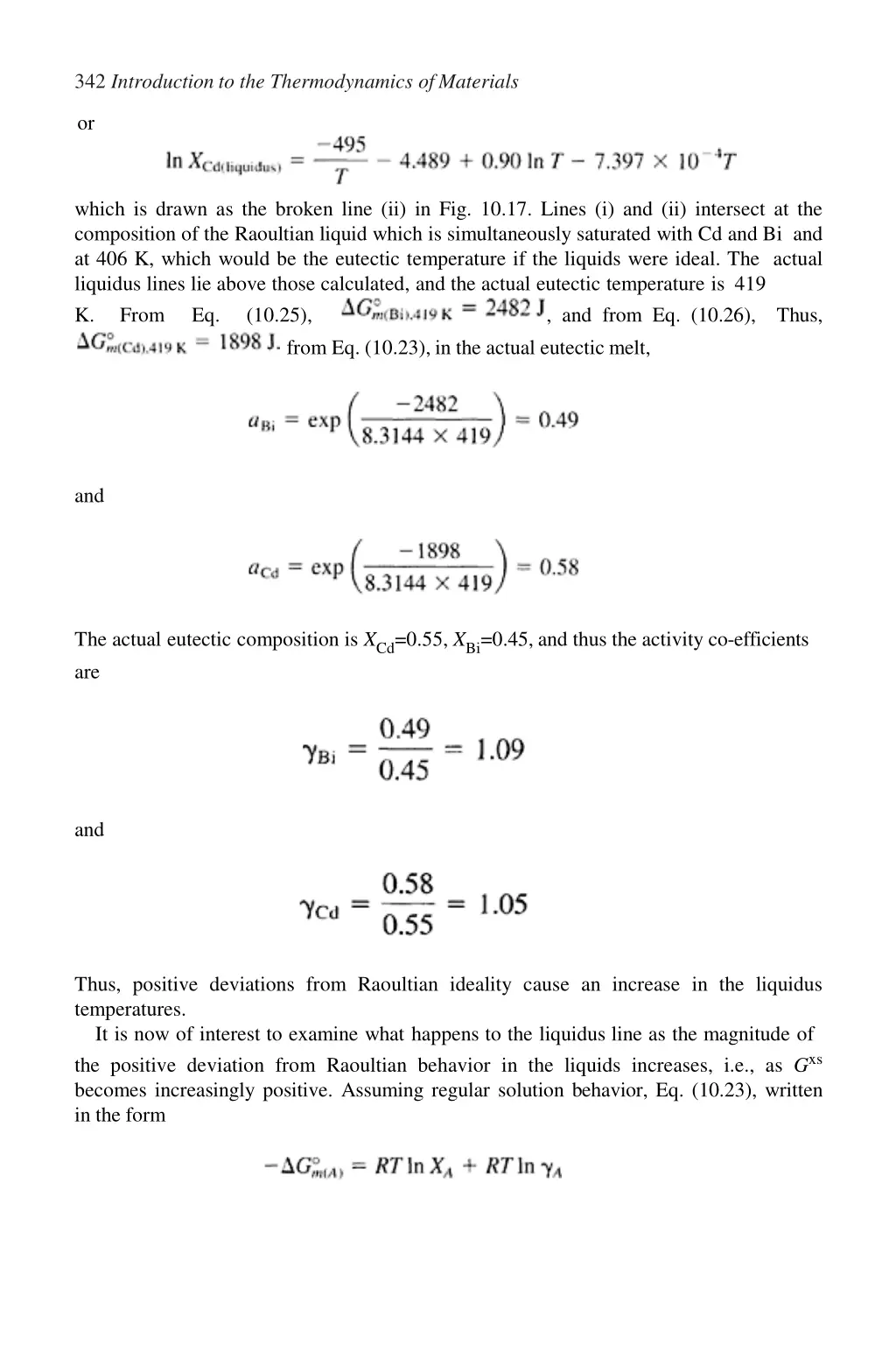 342 introduction to the thermodynamics ofmaterials