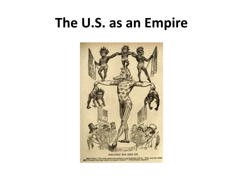 the u s as an empire