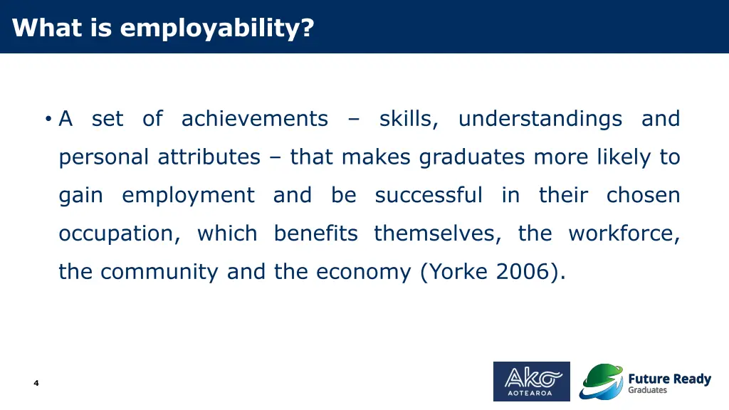 what is employability