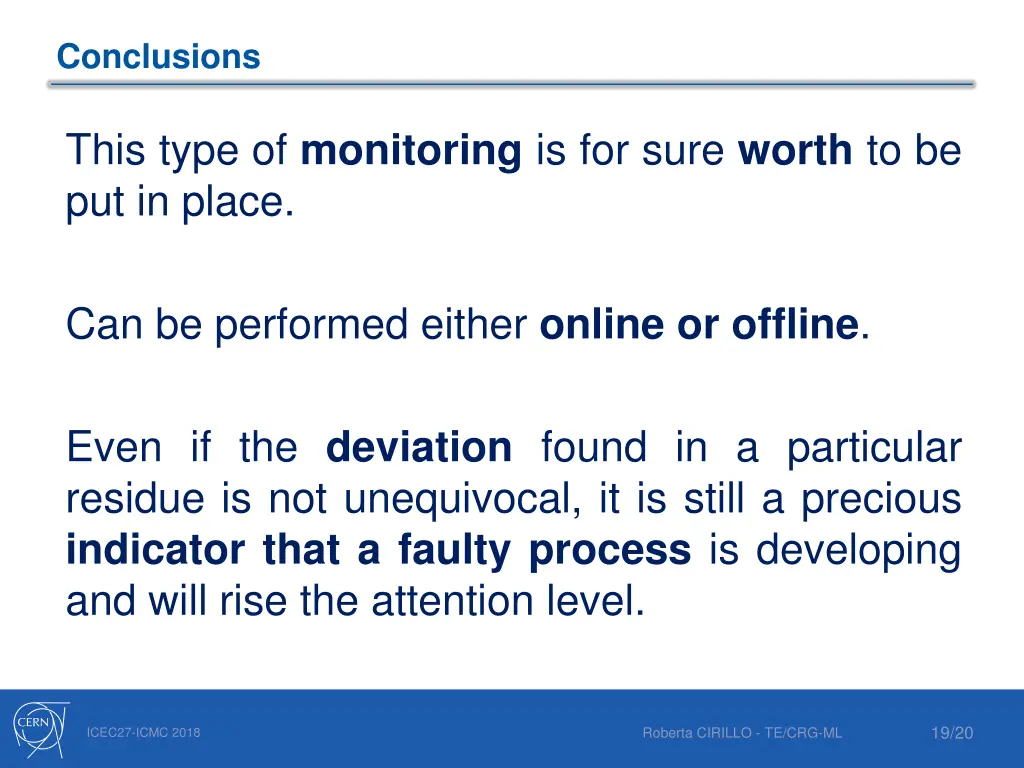 conclusions