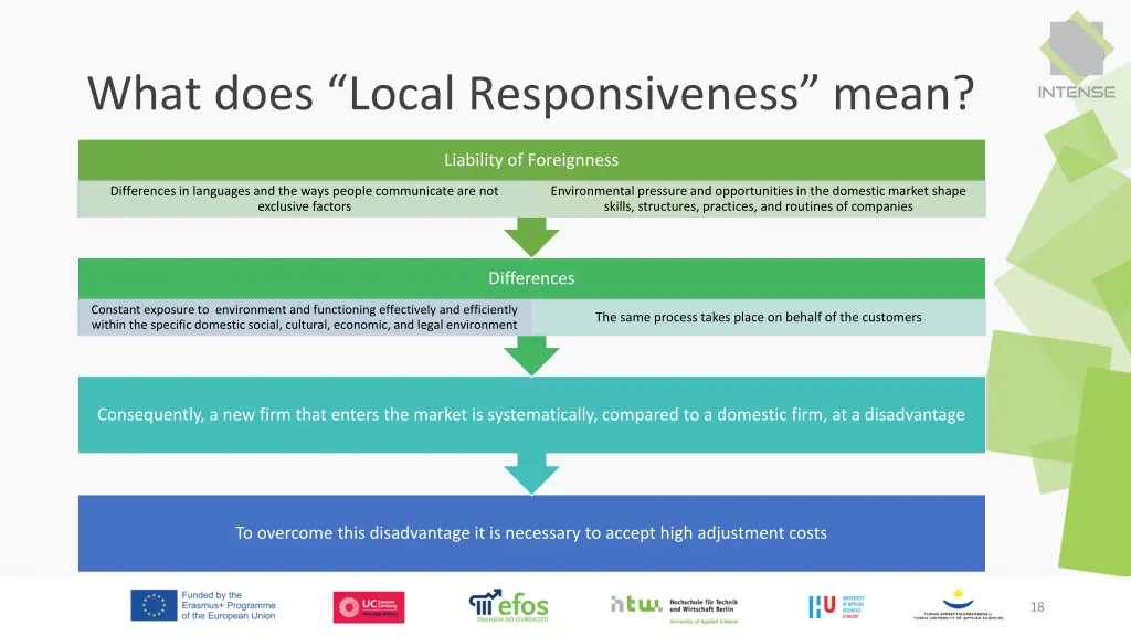 what does local responsiveness mean