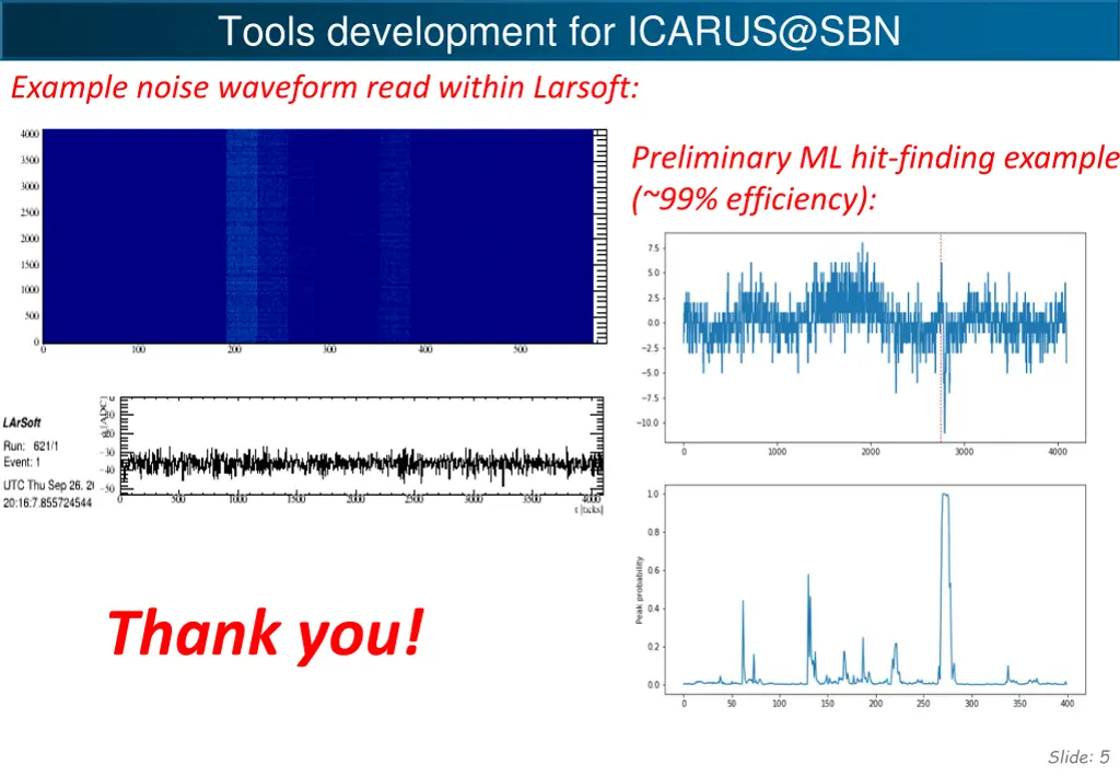 tools development for icarus@sbn