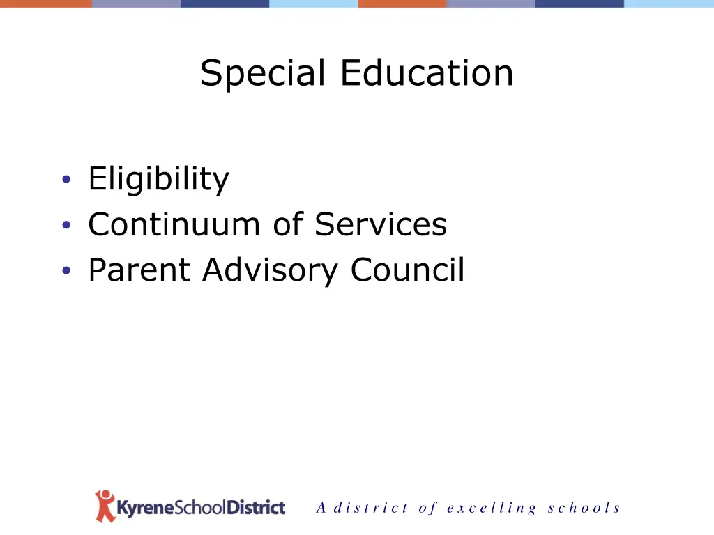 special education