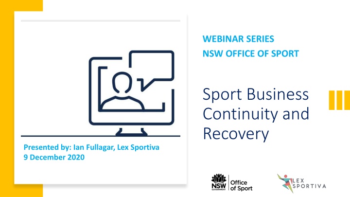 webinar series nsw office of sport