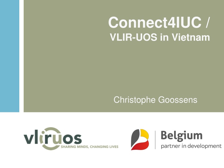connect4iuc vlir uos in vietnam