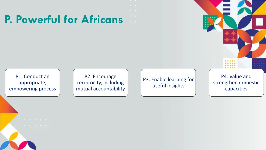 p powerful for africans