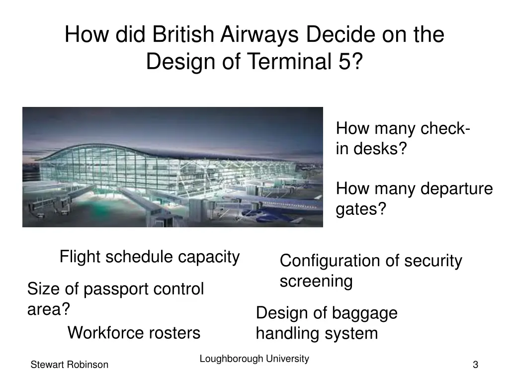 how did british airways decide on the design