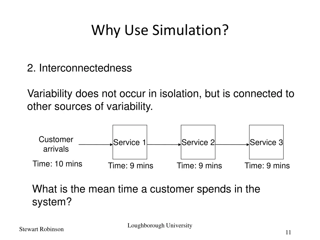 why use simulation 1
