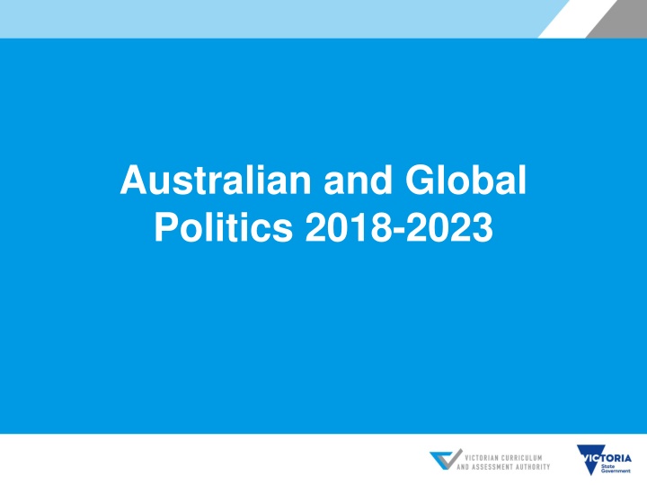 australian and global politics 2018 2023