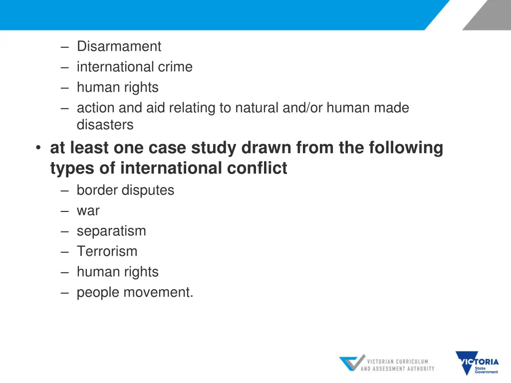 disarmament international crime human rights