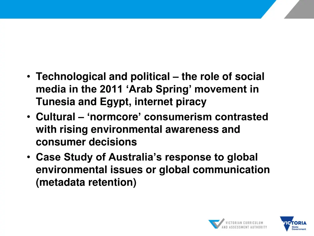 technological and political the role of social