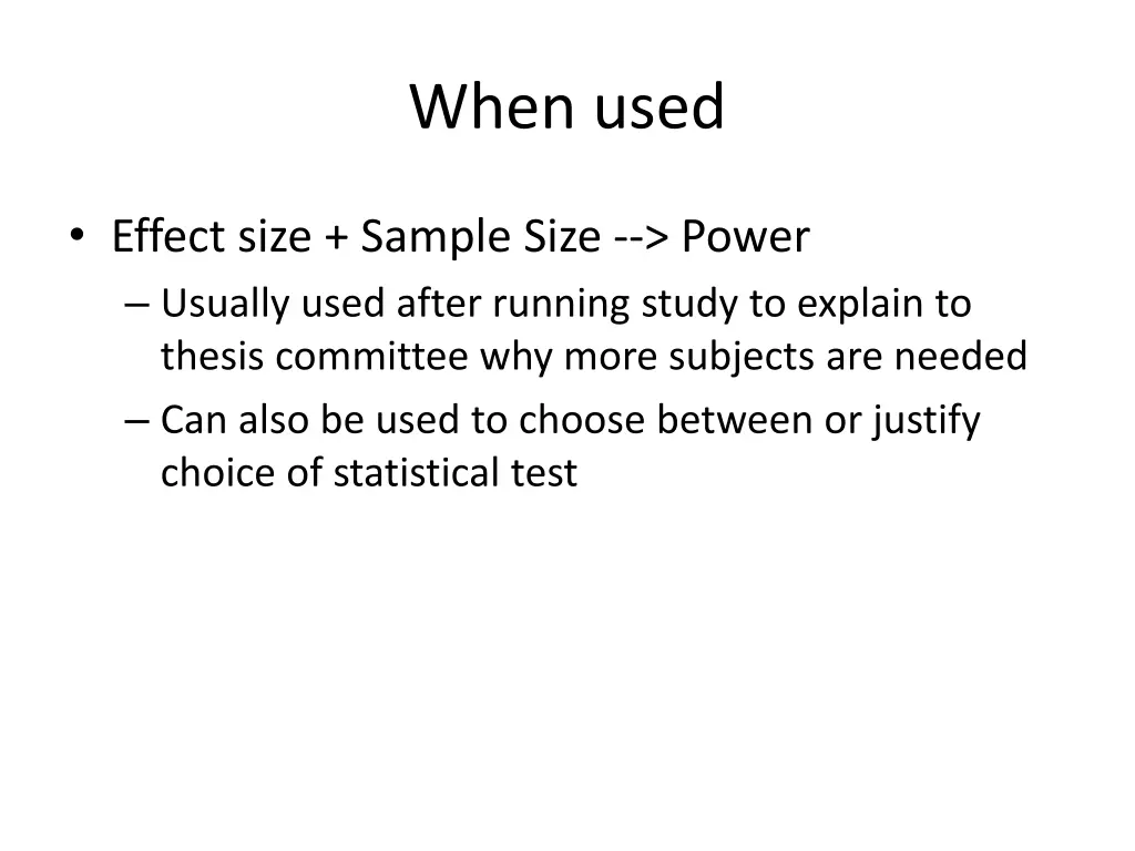 when used 1