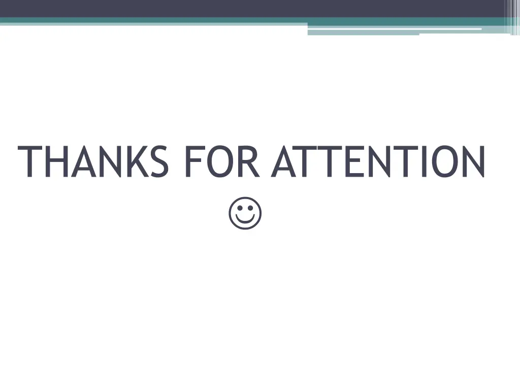 thanks for attention