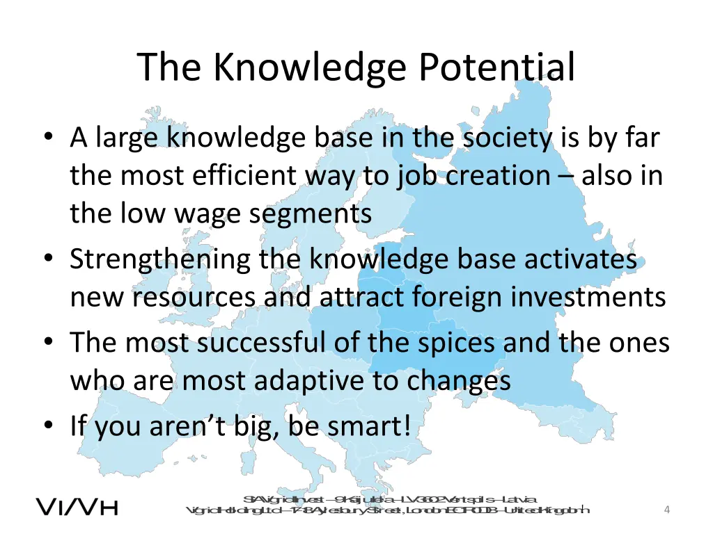 the knowledge potential