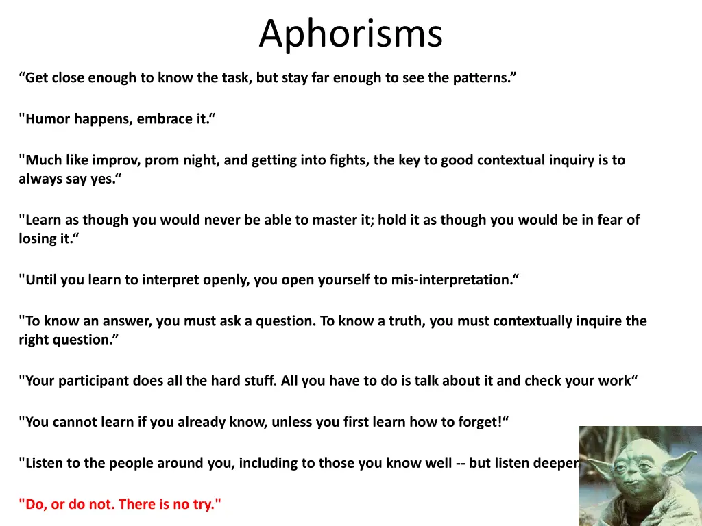 aphorisms 2