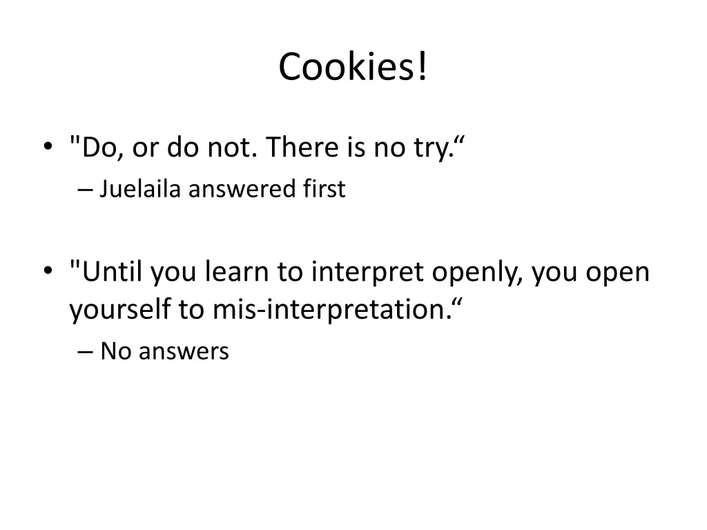 cookies