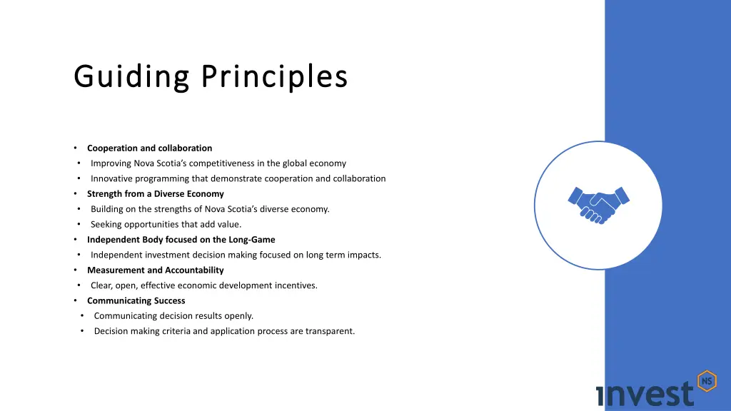 guiding principles guiding principles