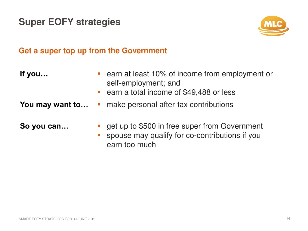 super eofy strategies