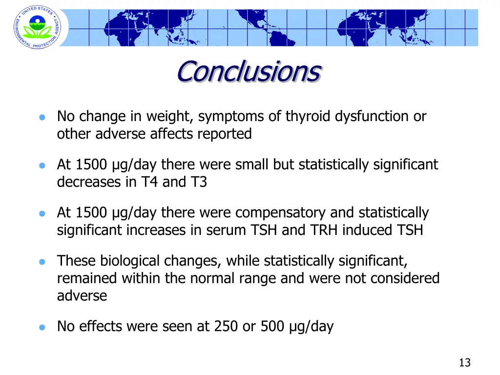 conclusions