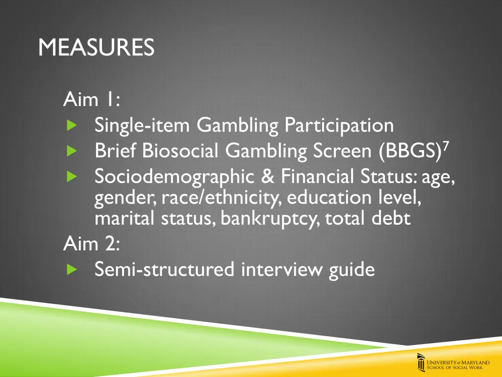 measures