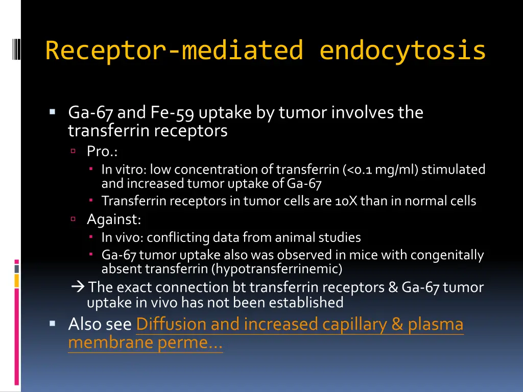 receptor mediated endocytosis