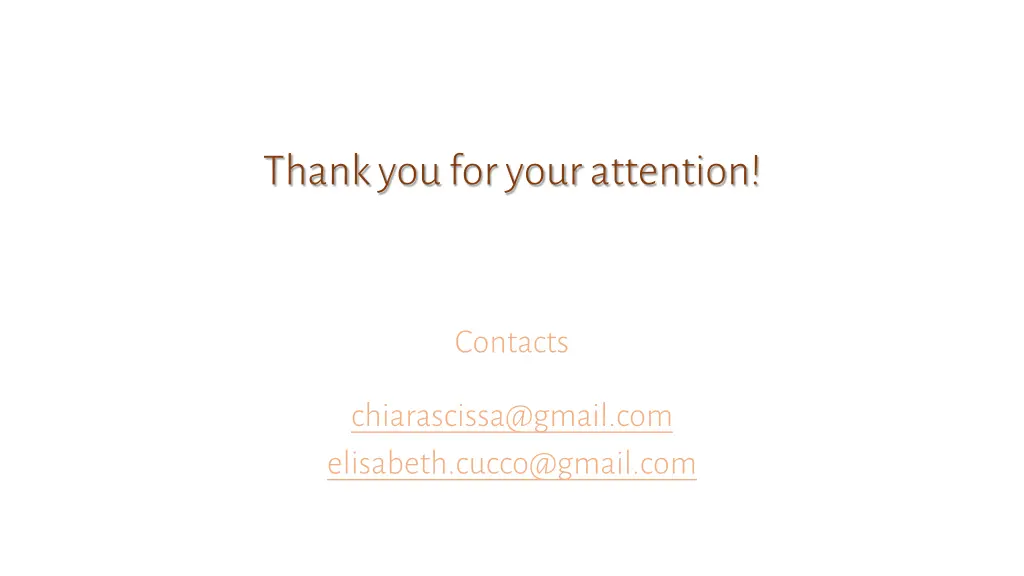 thank youfor yourattention