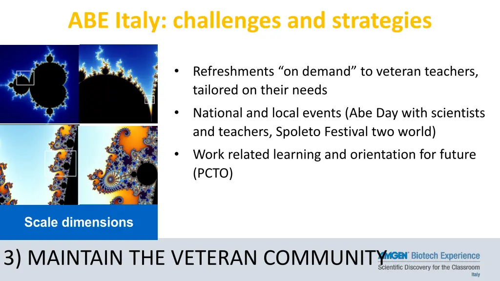 abe italy challenges and strategies 2