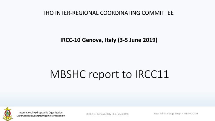 iho inter regional coordinating committee