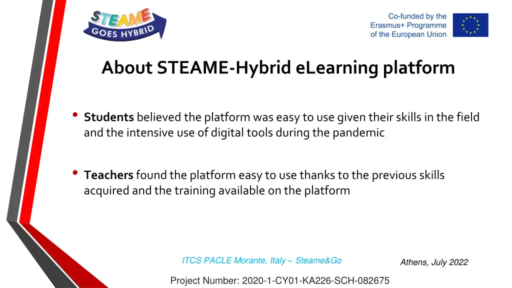 about steame hybrid elearning platform