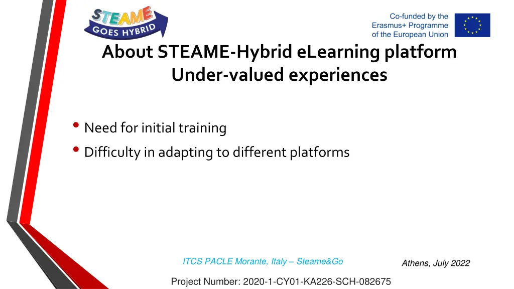 about steame hybrid elearning platform under