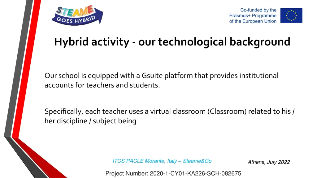 hybrid activity our technological background
