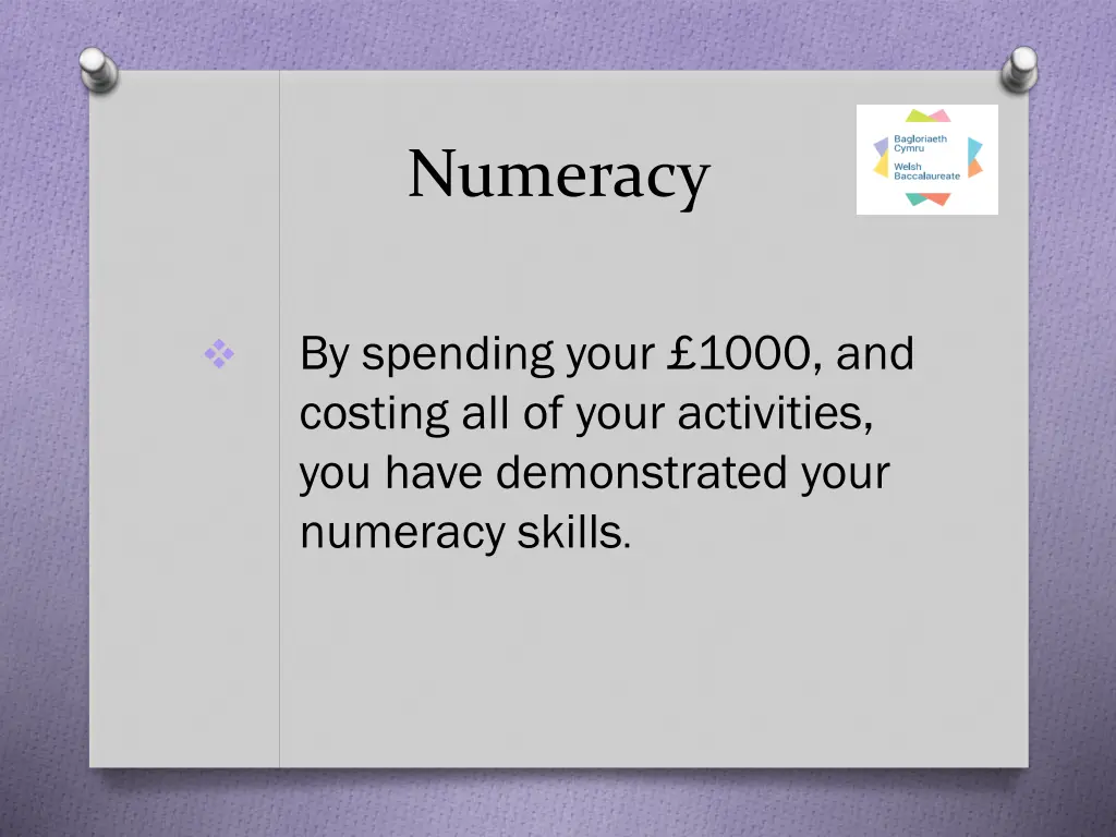 numeracy