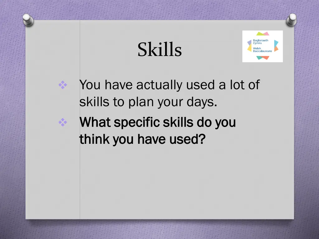 skills