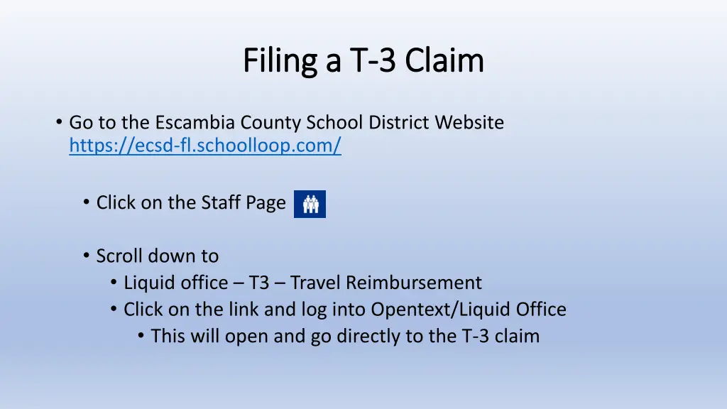filing a t filing a t 3 claim