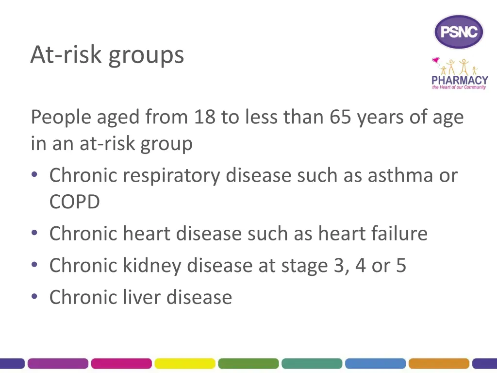at risk groups