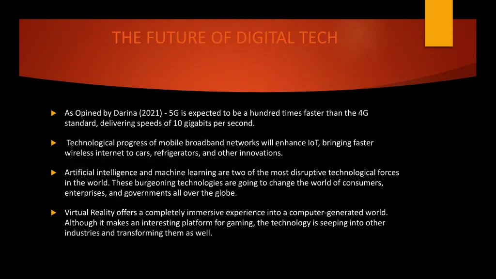the future of digital tech