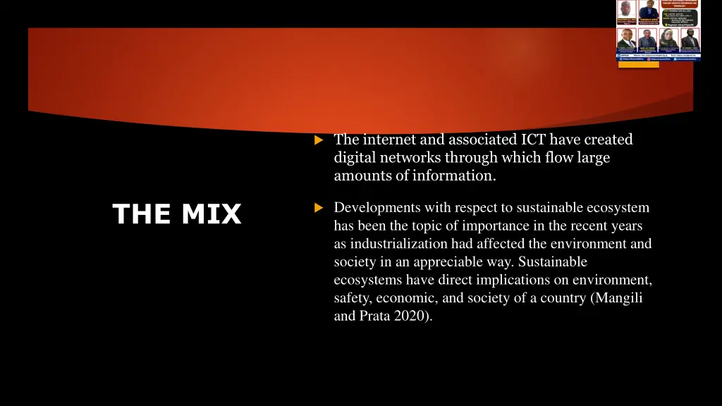 the internet and associated ict have created