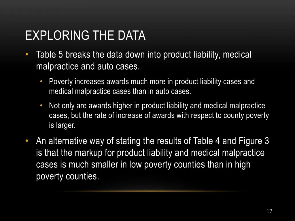 exploring the data 3