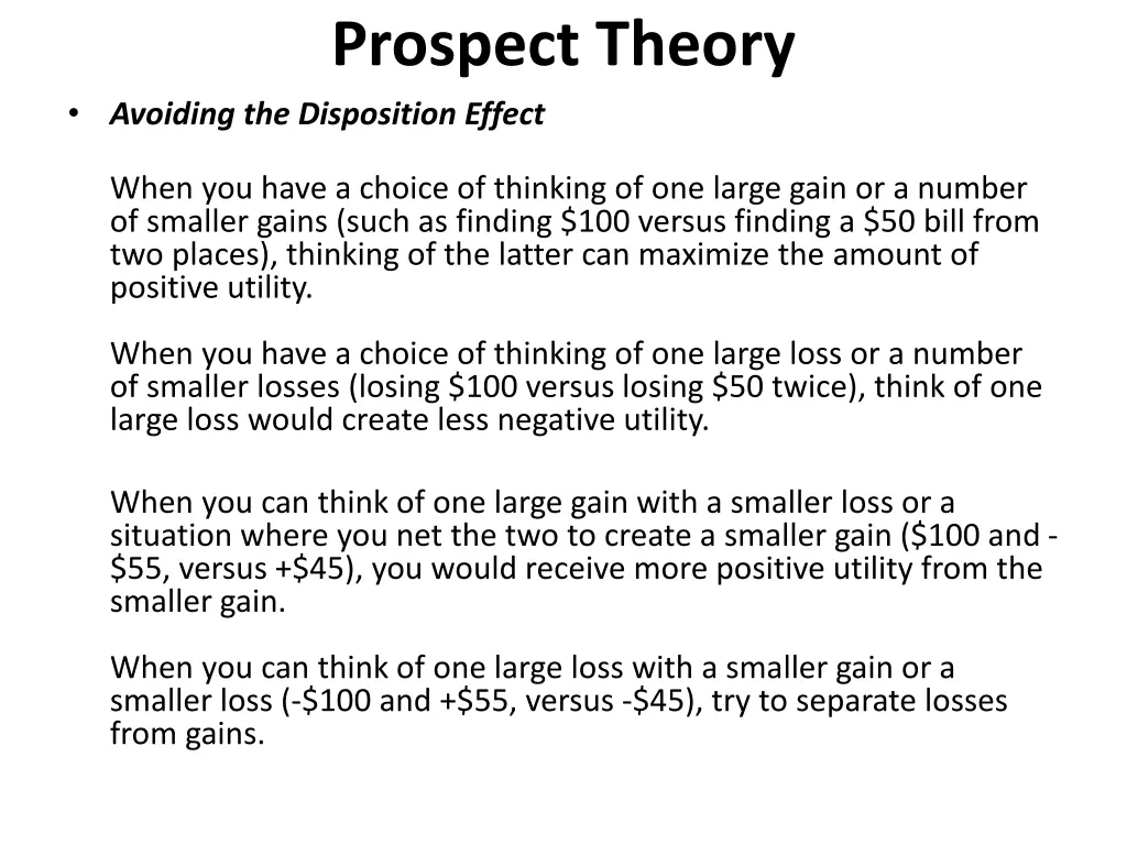prospect theory 3