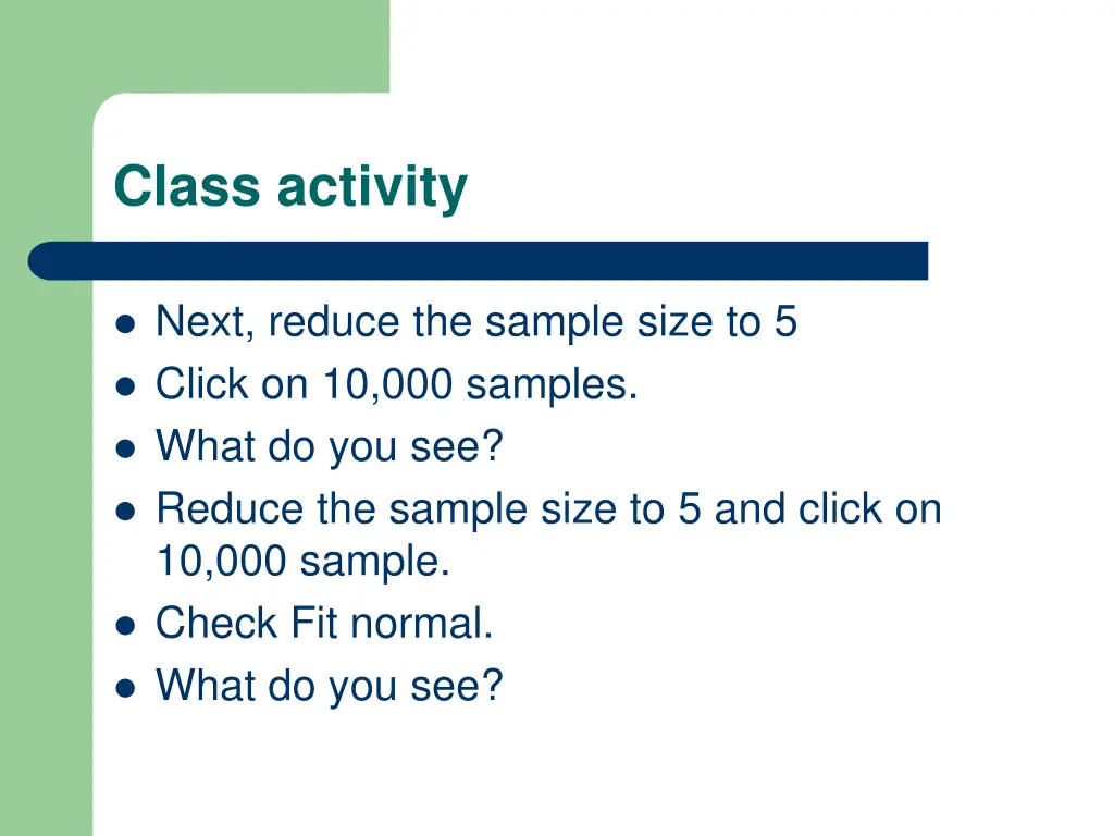 class activity 8