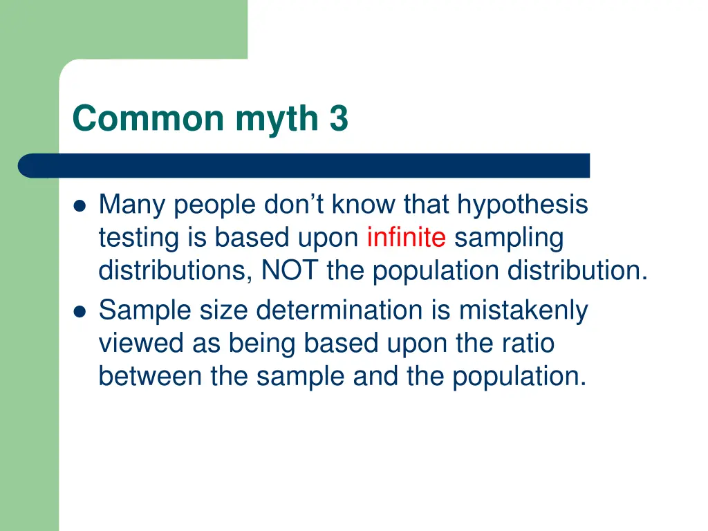 common myth 3