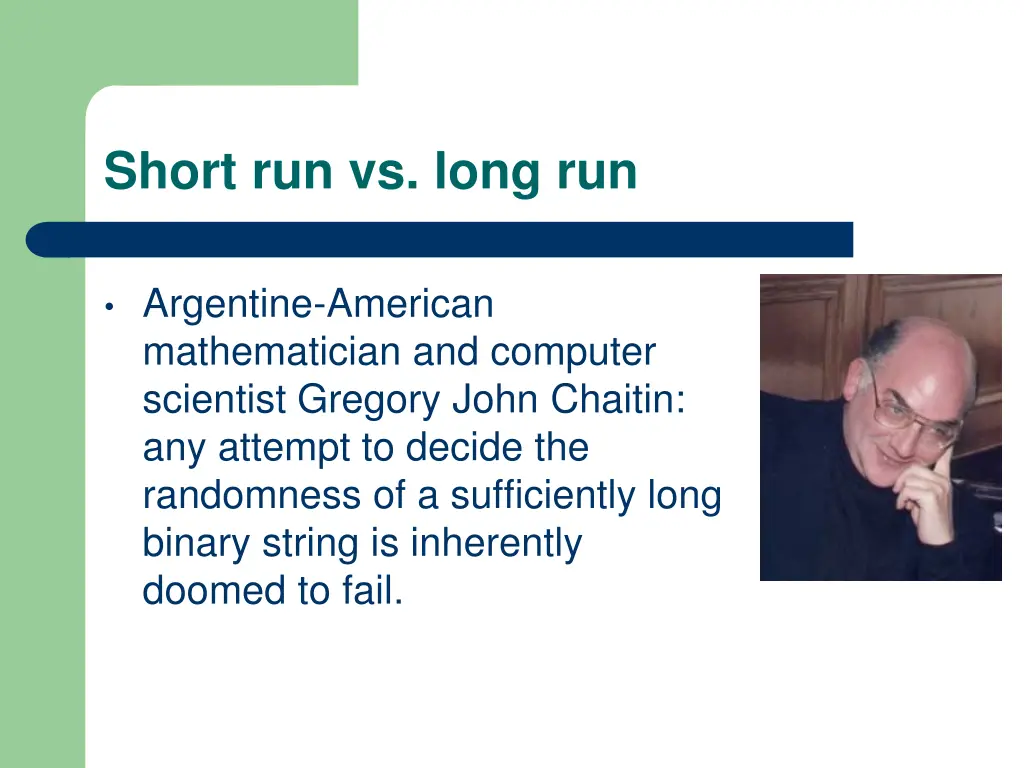 short run vs long run