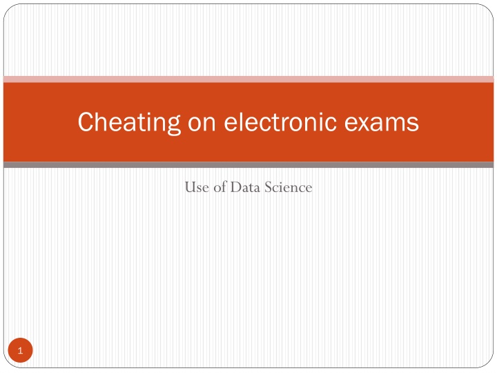 cheating on electronic exams