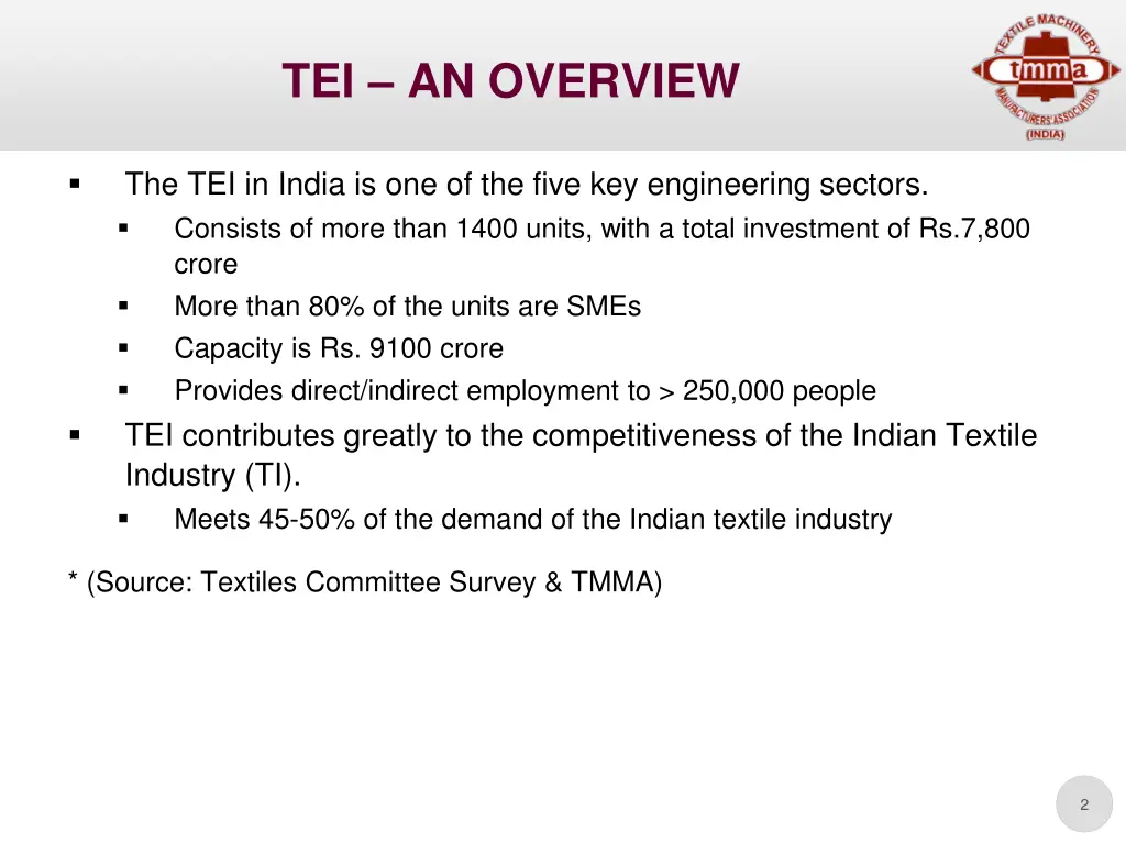 tei an overview