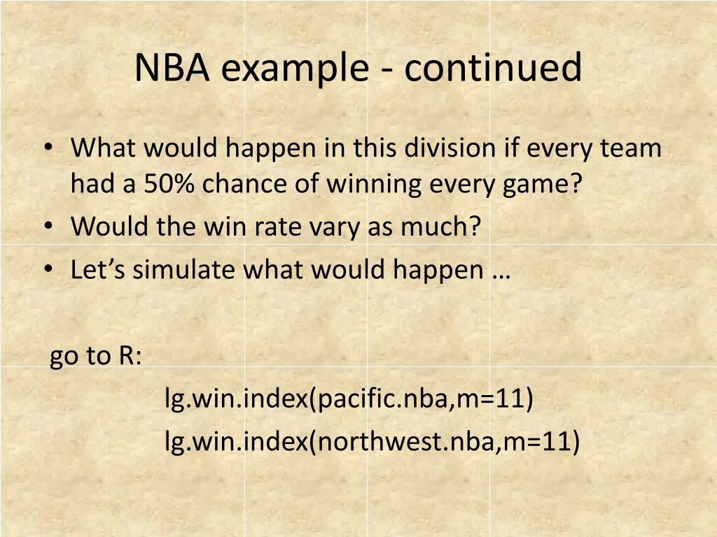 nba example continued