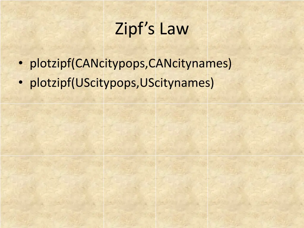 zipf s law