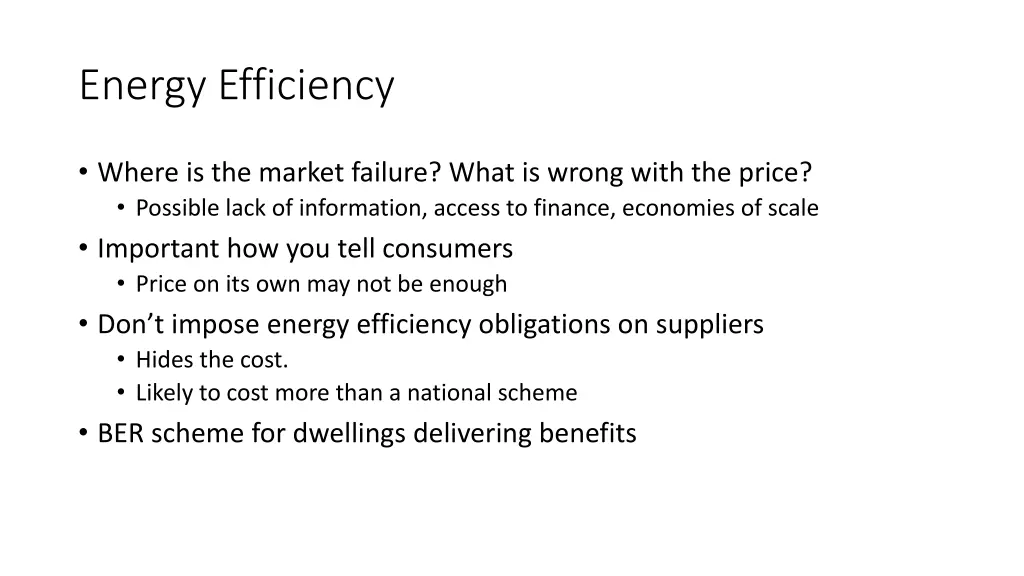 energy efficiency