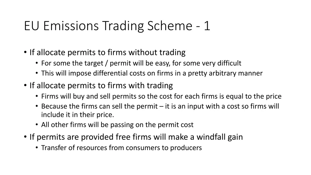 eu emissions trading scheme 1